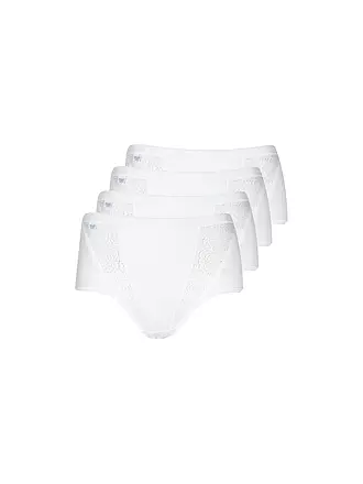 SLOGGI | Slip "Maxi Chic" 4-er (Weiss) | 